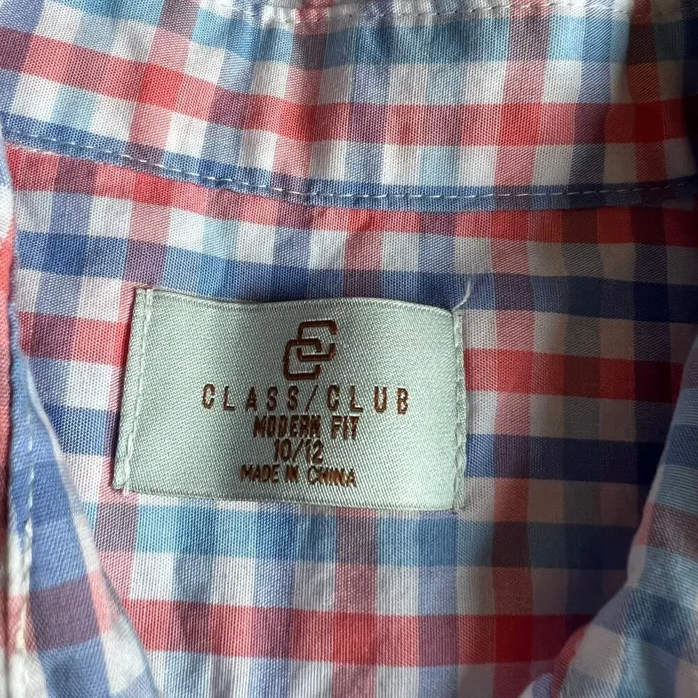 Class Club Grid Woven Shirt - Picture 6 of 8